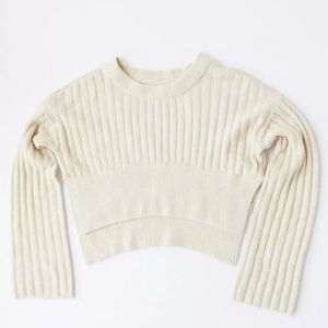 crop pullover sweater
